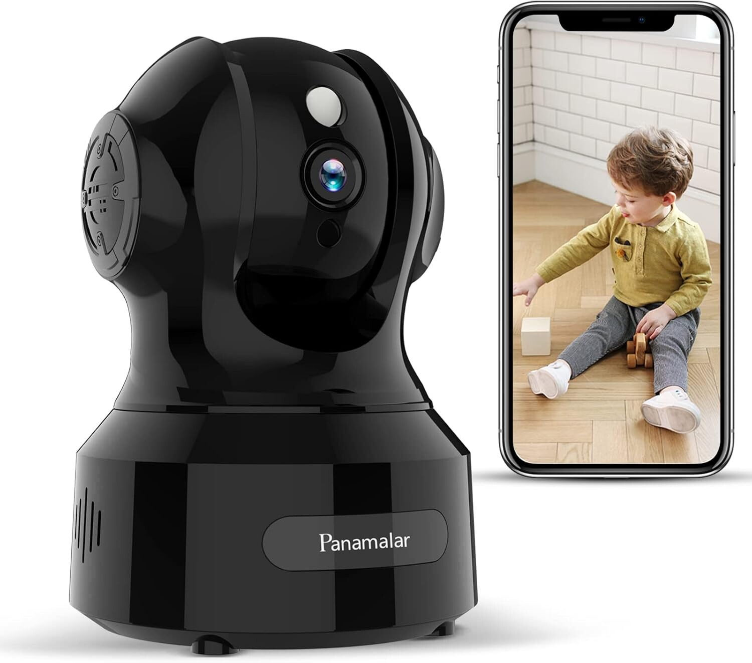 Kamera sada Panamalar Ip WiFi Lan 1080p Fhd Alexa 2ks Otočná Noční