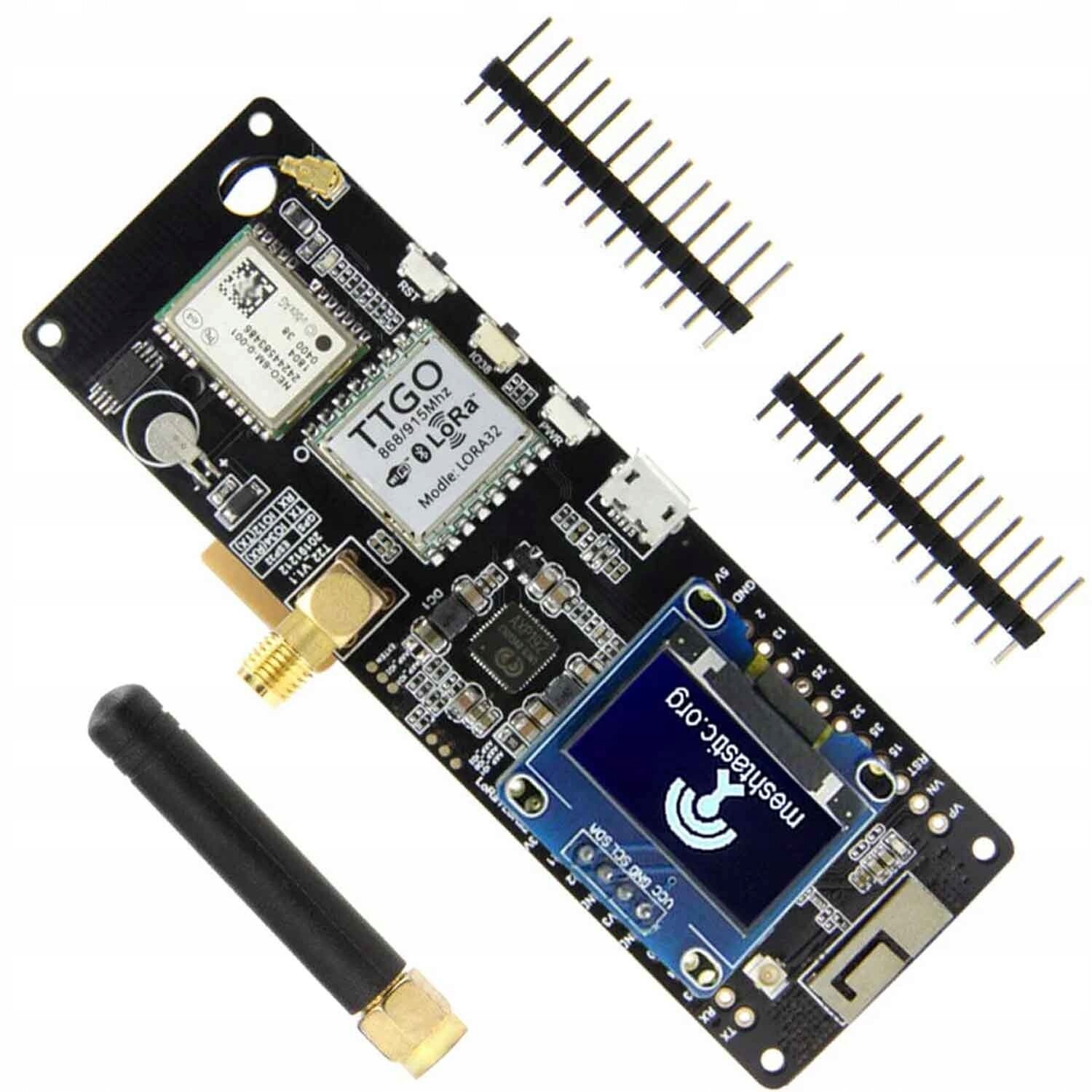 ESP32 LilyGO T-Beam Meshstastic LoRa SX1276 868MHz Oled 128x64 Gps NEO-M8N h