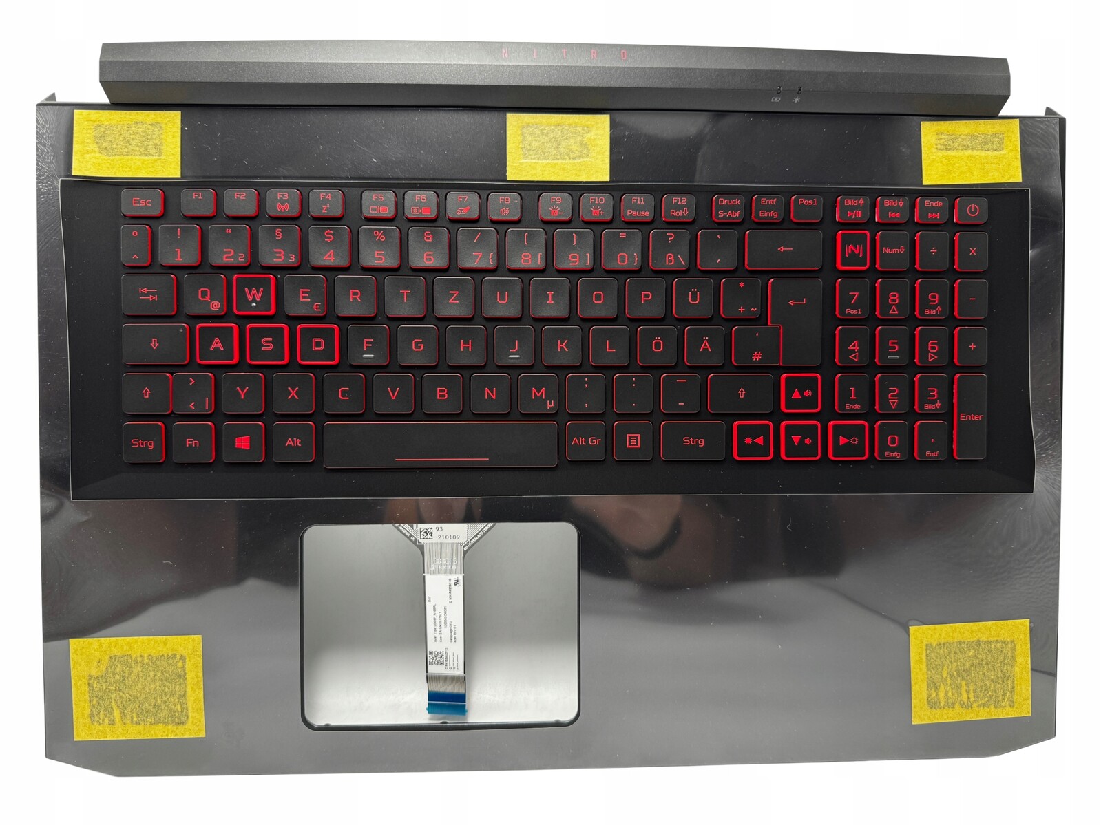 Palmrest horní kryt klávesnice Acer Nitro AN517-52 6B.QAXN2.014