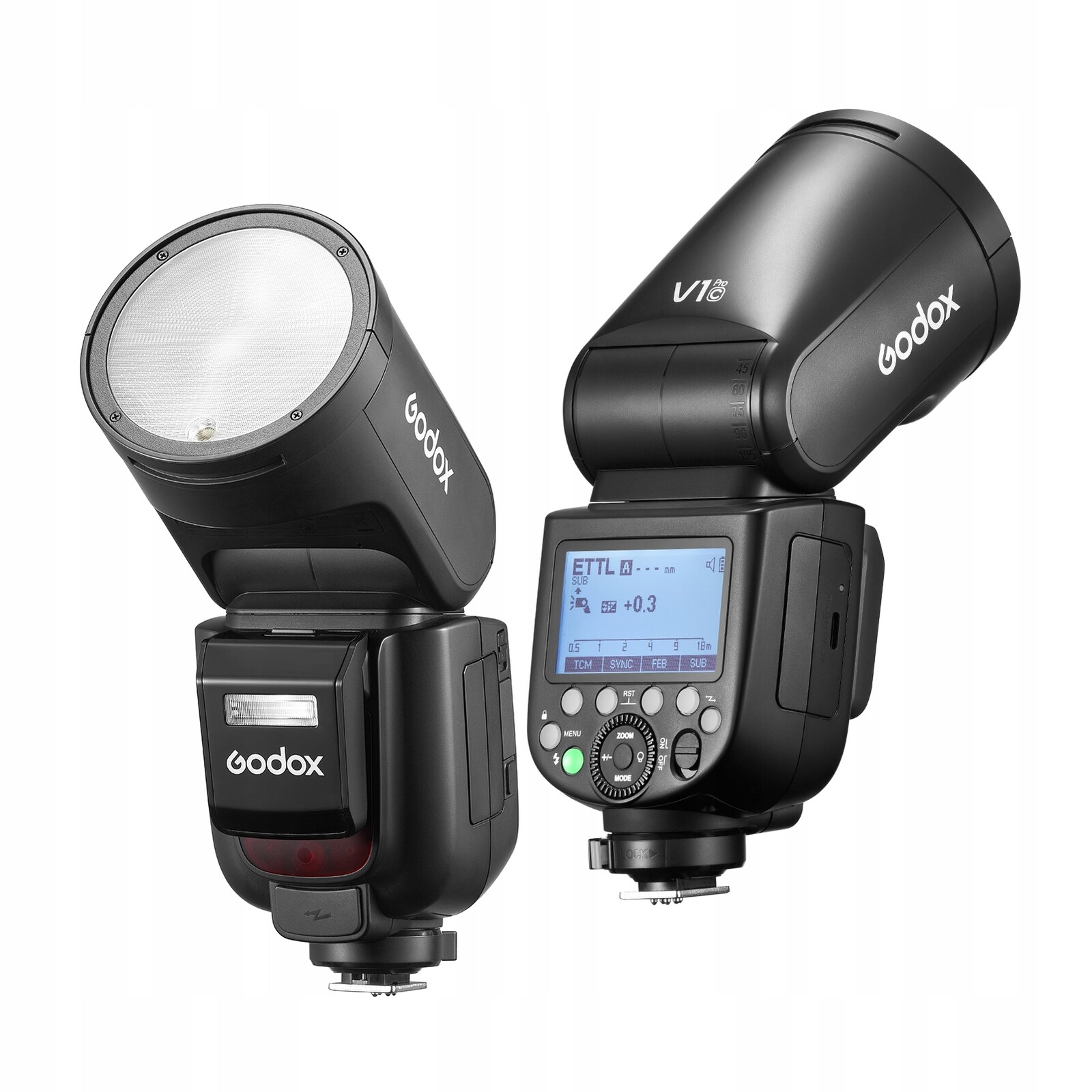 Blesk Godox V1 Pro C kompatibilní s fotoaparáty Canon Eos