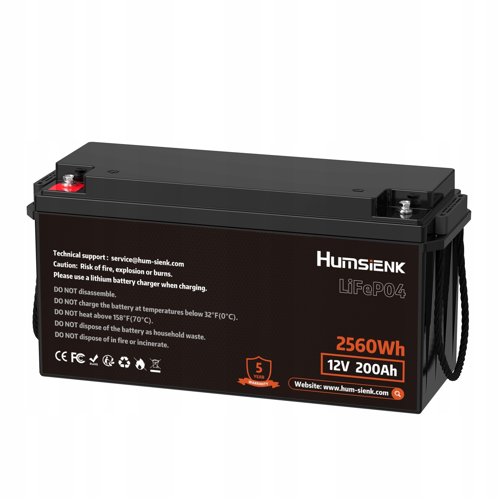 Akumulátor LiFePO4 12V 200Ah S Bms 200A Je Lehčí A Odolnější Než Agm/gel