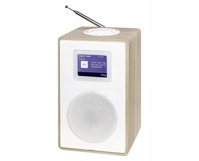 Radio Terris NRD201 Bluetooth Dab+ světlé dřevo 5 W Rms