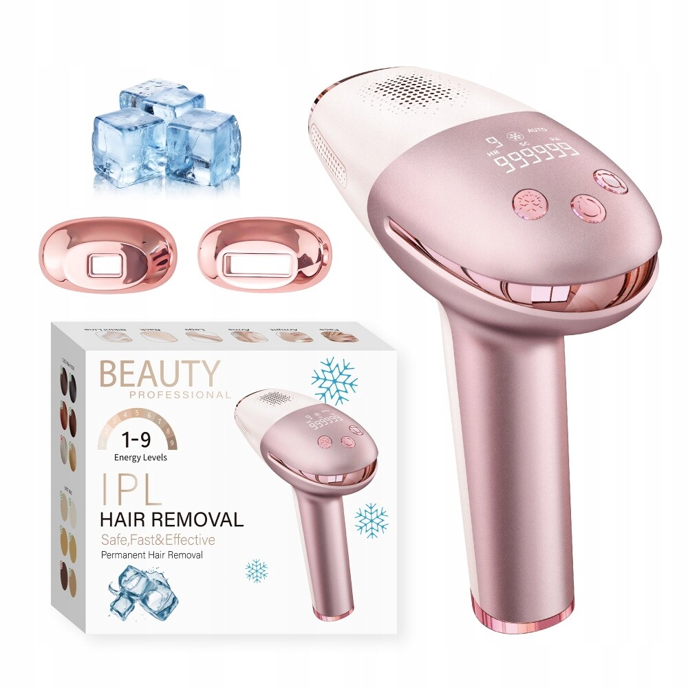 Depilátor Ipl Na Vlasy A Tělo Laserový Bezbolestný Bikini Nohou Depilace