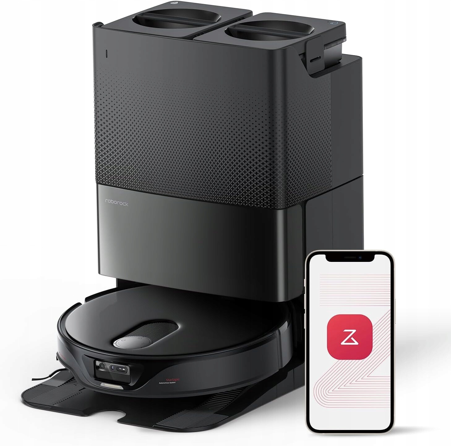 Uklízecí robot Roborock Qrevo Slim 11000Pa černý