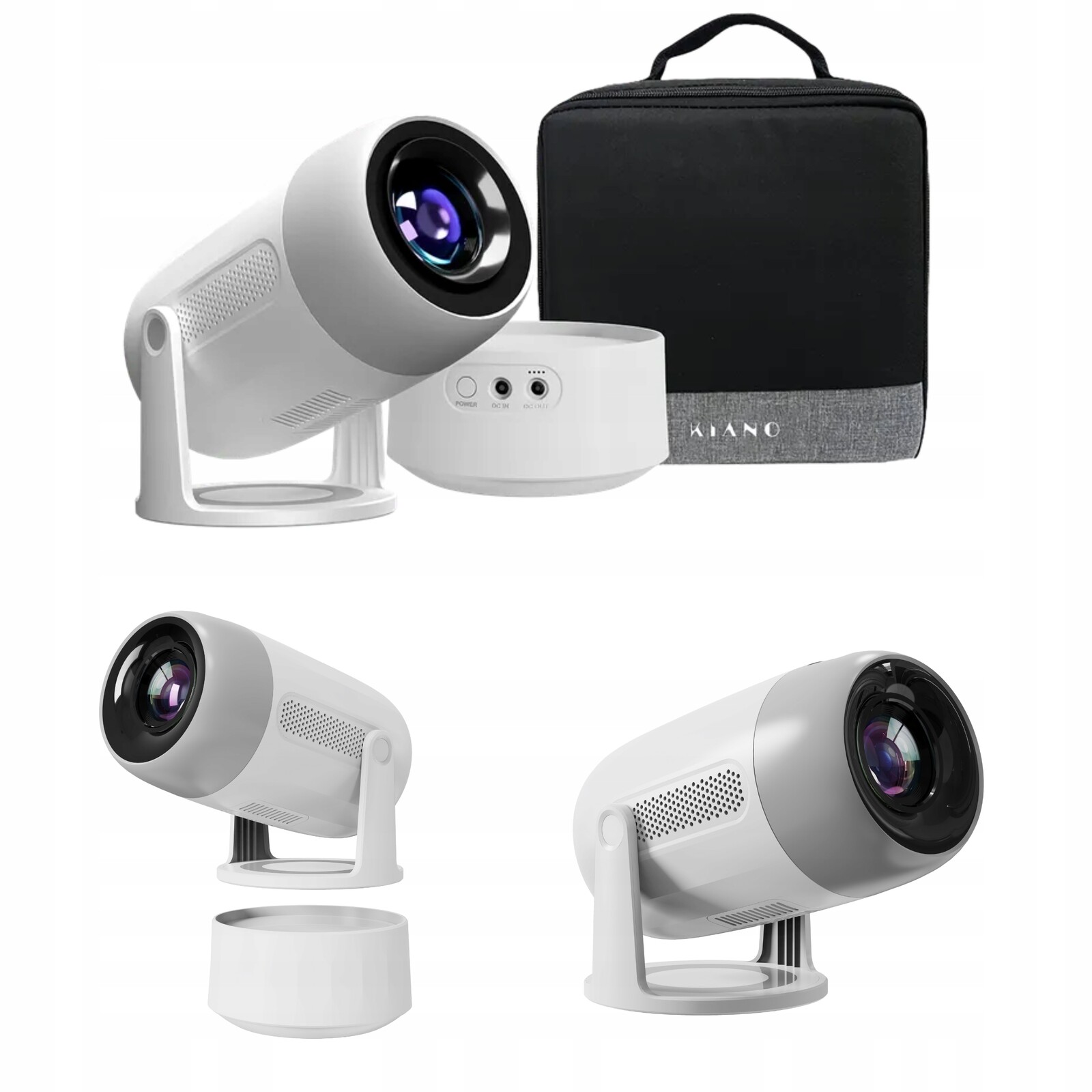 Kiano Vision 2 – Kompaktní projektor Smart Fhd s cestovní sadou