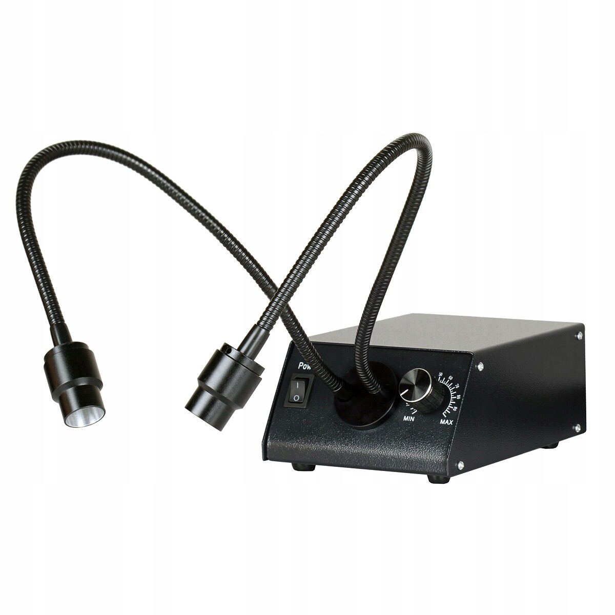 Dvouramenný Led osvětlovač pro mikroskopy 3W husí krk