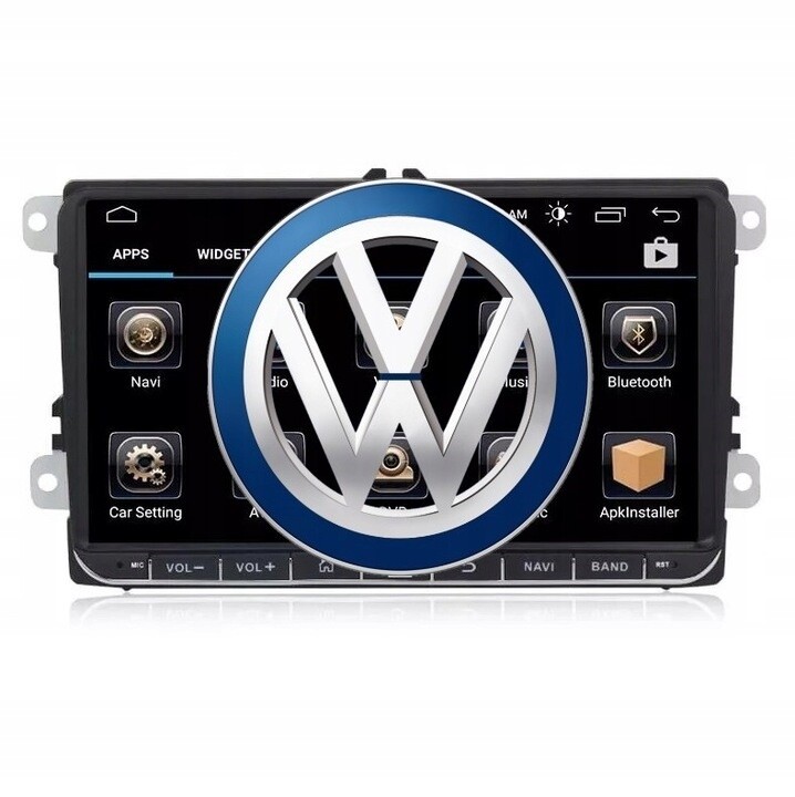 Automobilové rádio Vw android pro Vw Golf 5 V 6 VI Passat B6 B7 2GB 2-DIN