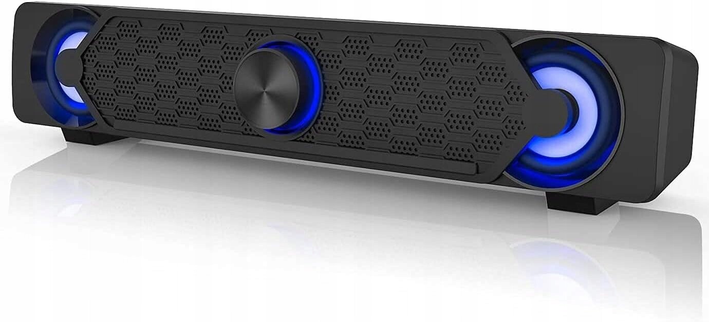 Počítačové reproduktory Smalody Mini Led Soundbar – stylový design, silný zvuk