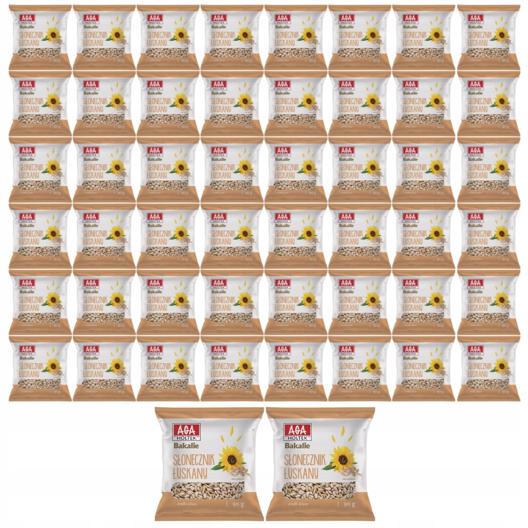 Aga Holtex Slunečnicová semínka loupaná 90 g Bakalie x 50 kusů