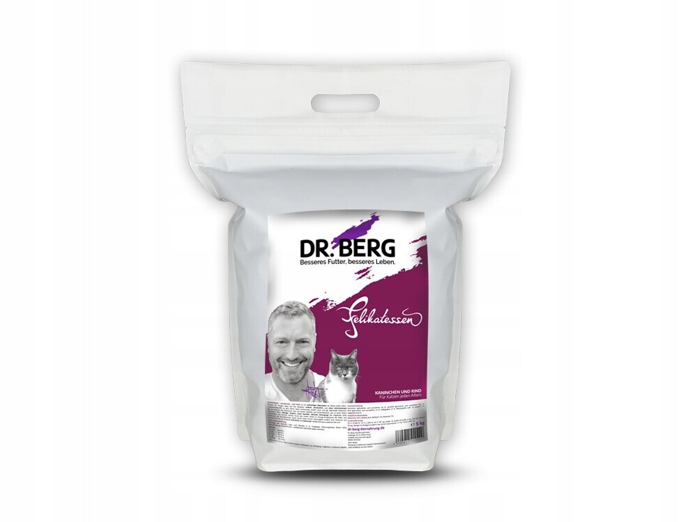 Dr.Berg Felikatessen – králík a hovězí maso pro kočky (5 kg)
