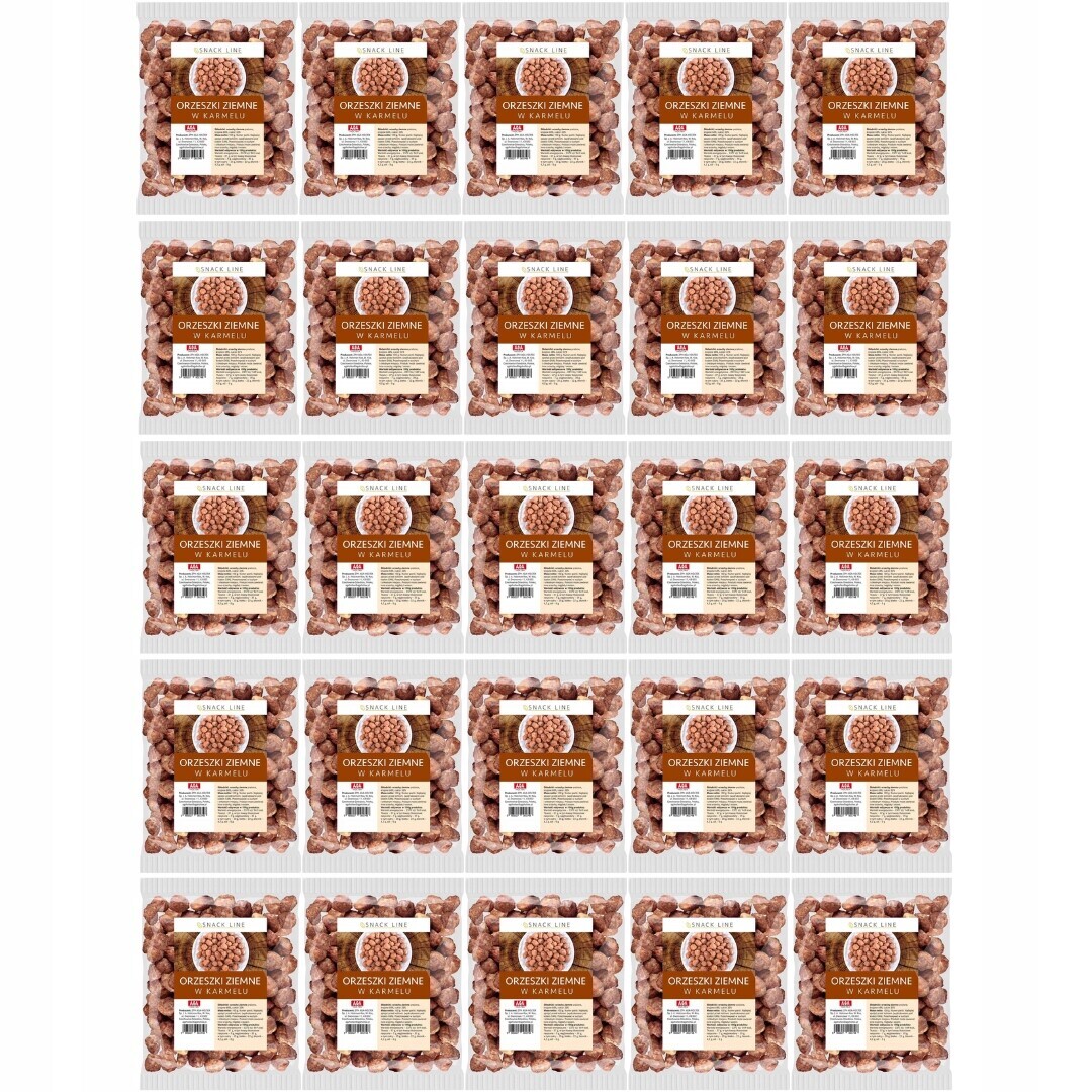 Aga Holtex Oříšky v karamelu 100 g x 25 kusů