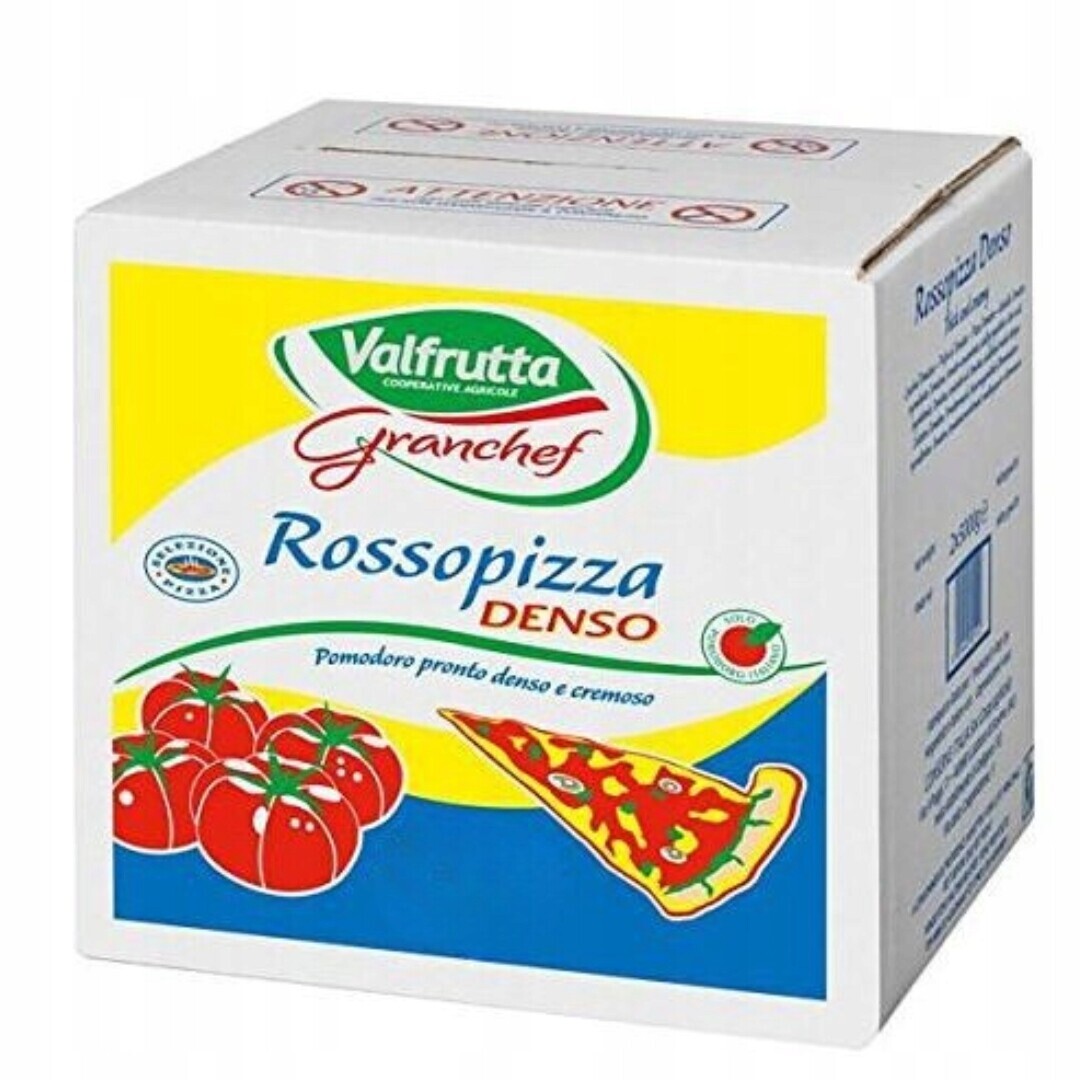 Rajčatová Polpa 10 kg Rossopizza Denso Valfrutta