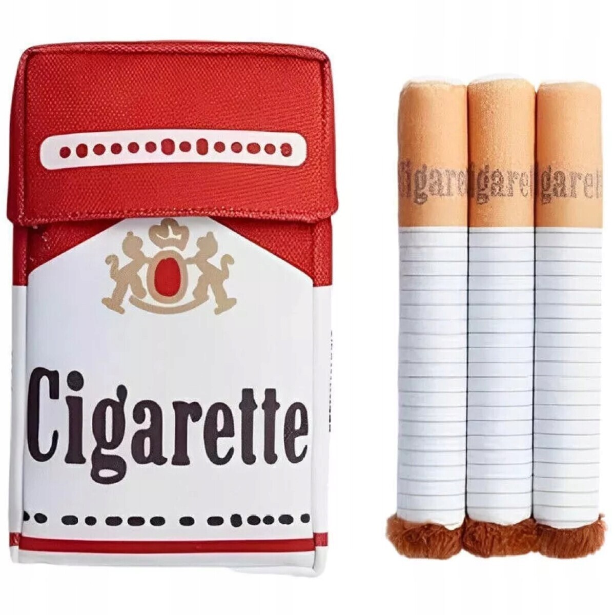 Plyšová Hračka Pro Psa Mazlíčka Pískající Cigaretu Doutník