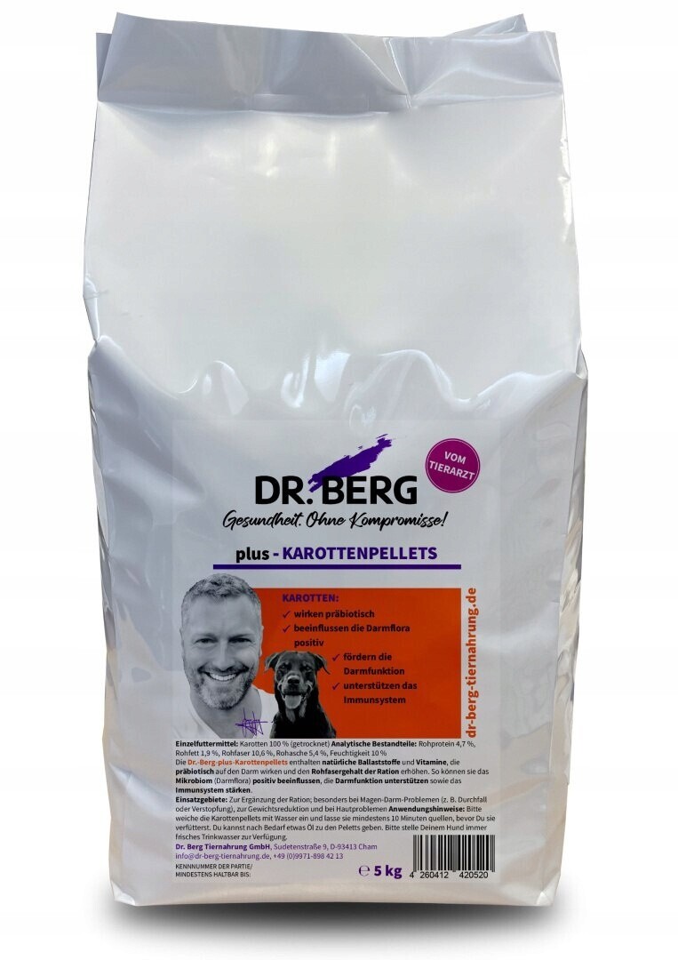 Dr.berg plus Karotten – sušená mrkev pro psa (5 kg)