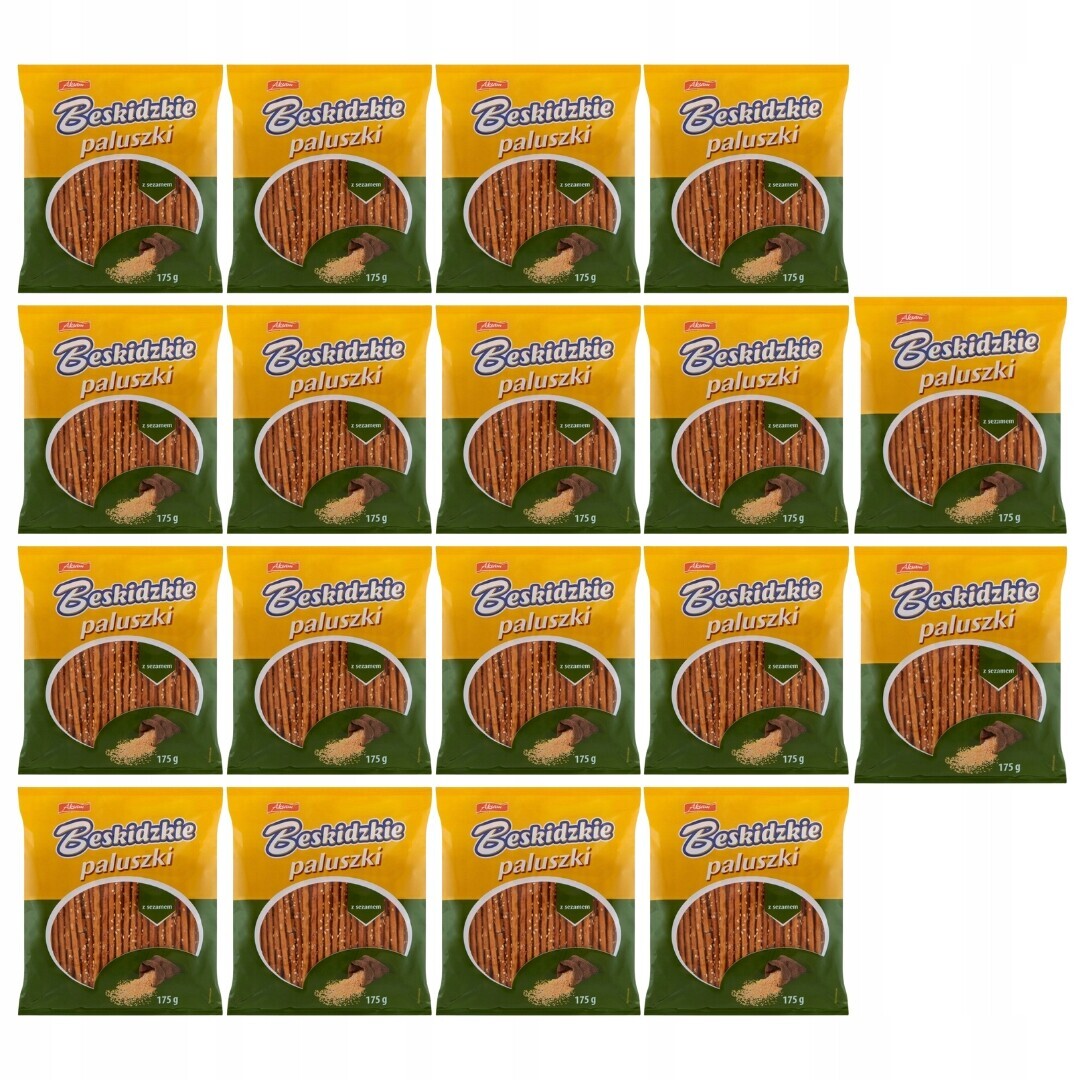 Beskydské Tyčinky se sezamem 175 g x 18 kusů