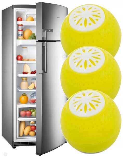 Absorbér Neutralizátor Pachů Do Ledničky Kulička Míčky 3 Kusy