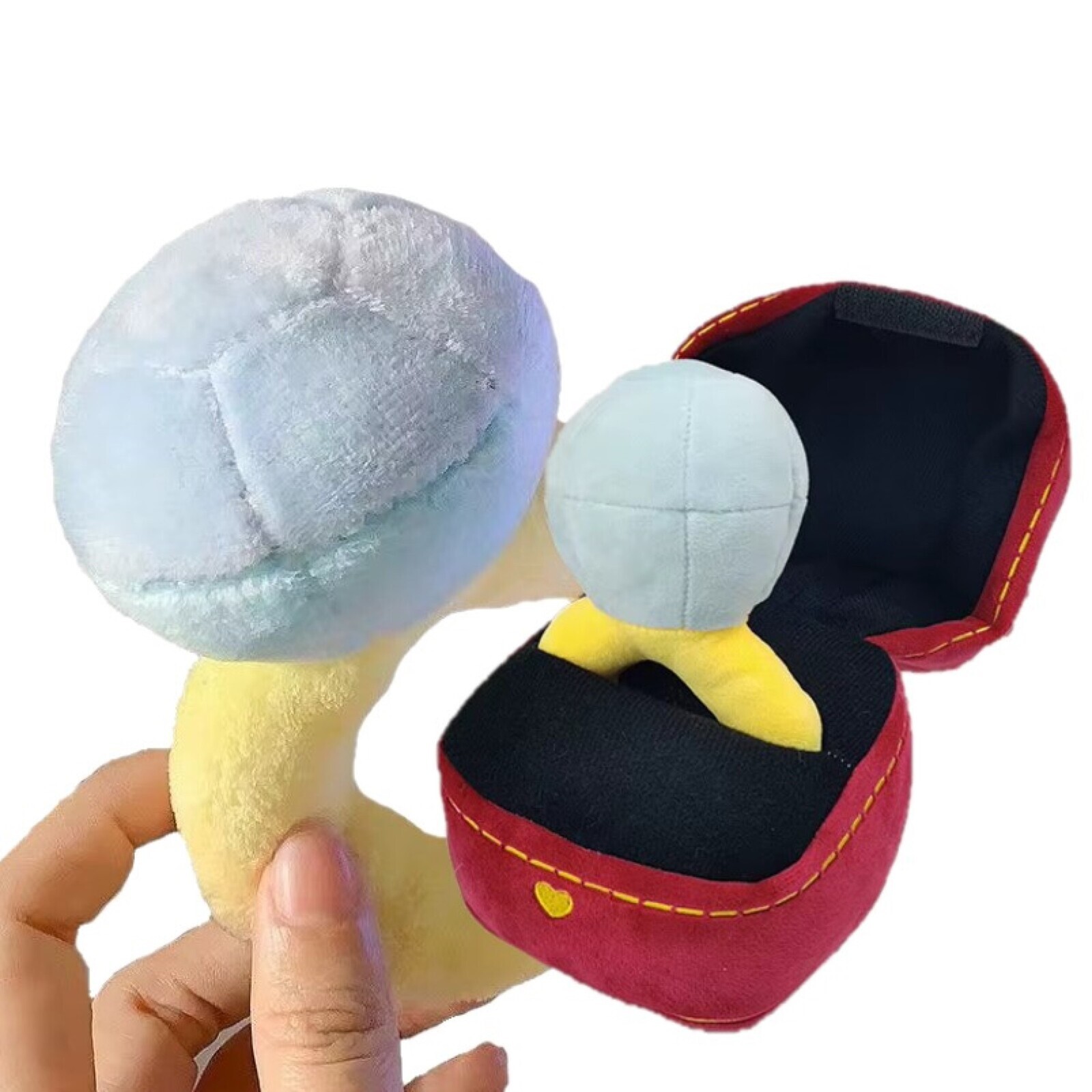 Plyšák Diamantový Prstýnek S Krabičkou Je Ideálním Dárek K Valentýnu