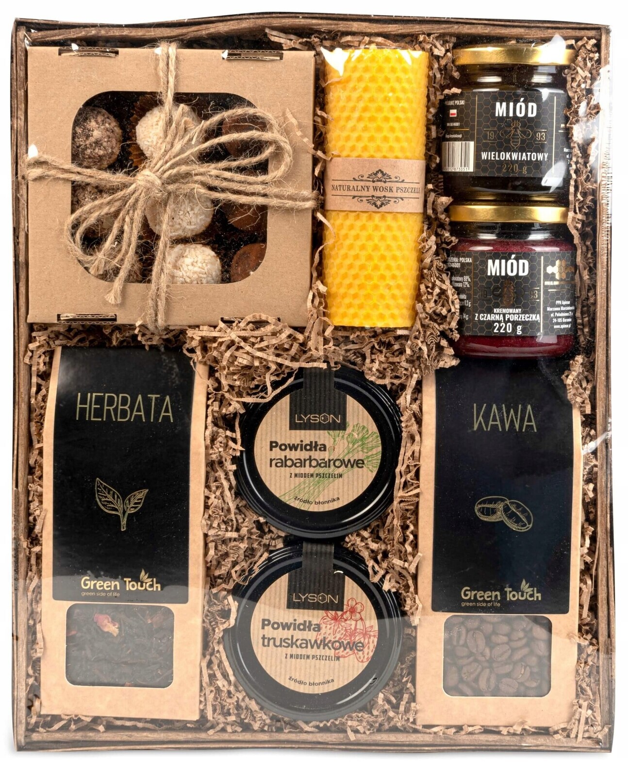 Dárkový Koš Sada Čaj Káva Lanýže Velký Dárek K Narozeninám Výročí