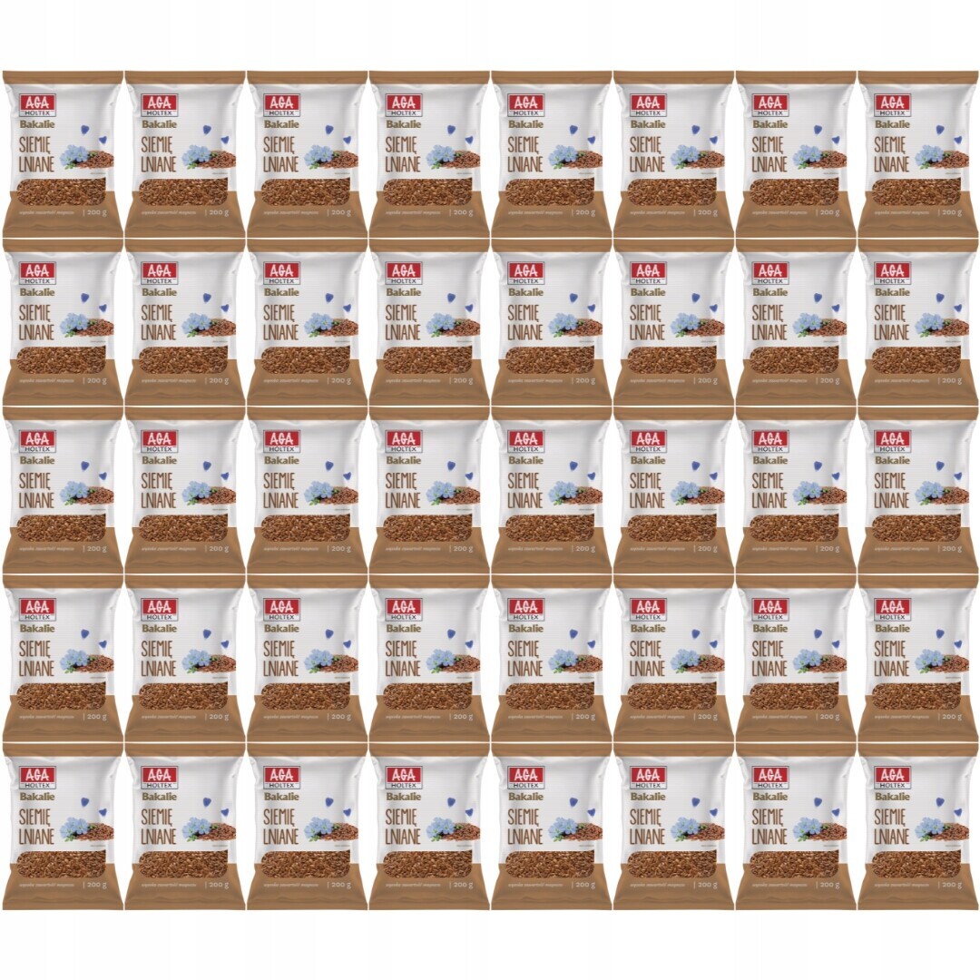 Aga Holtex Lněné semínko 200 g Bakalie x 40 kusů