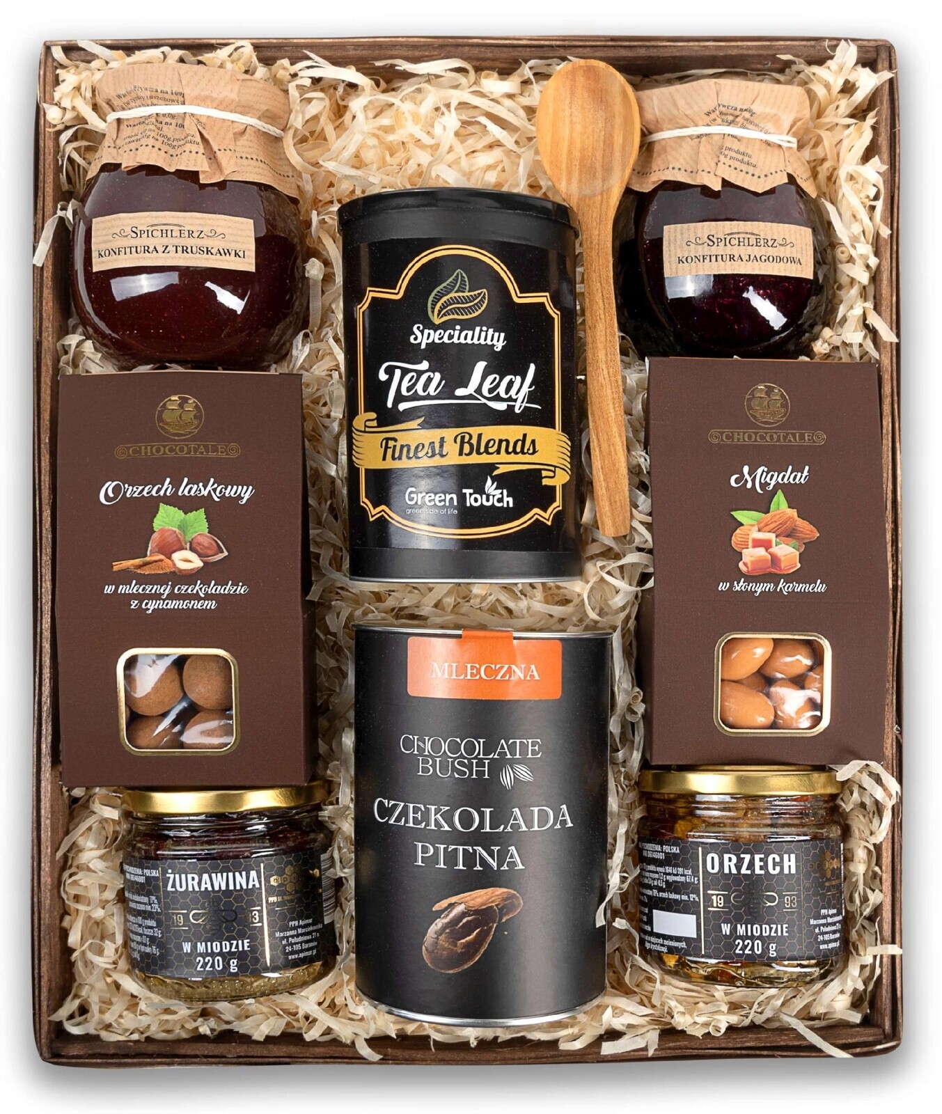 Velký Dárkový Koš Set Čaj Čokoláda Pitná Sladkosti Narozeniny Box