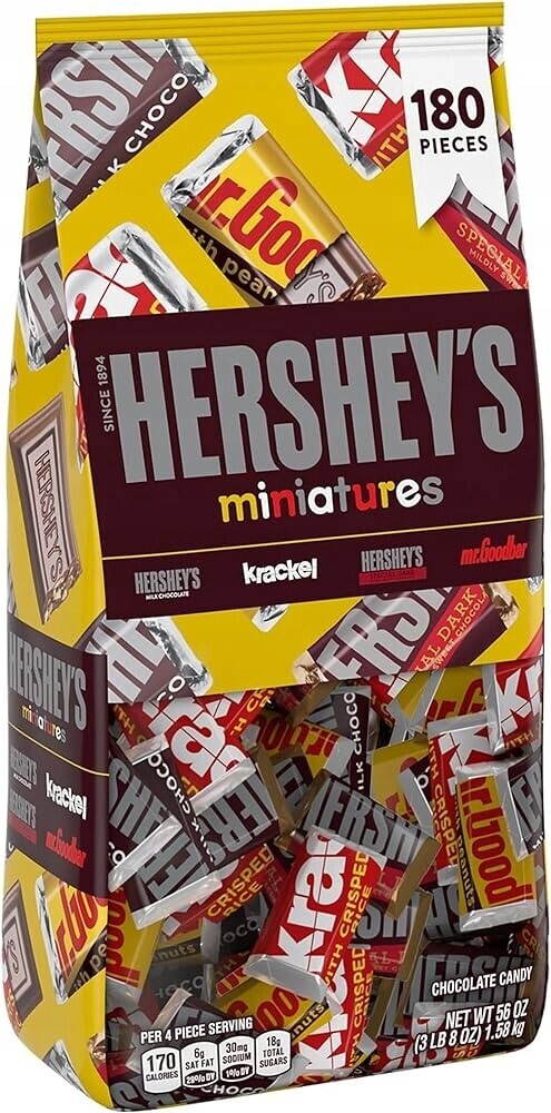 Směs Hershey's Krackel Mr.goodbar 1,58 kg