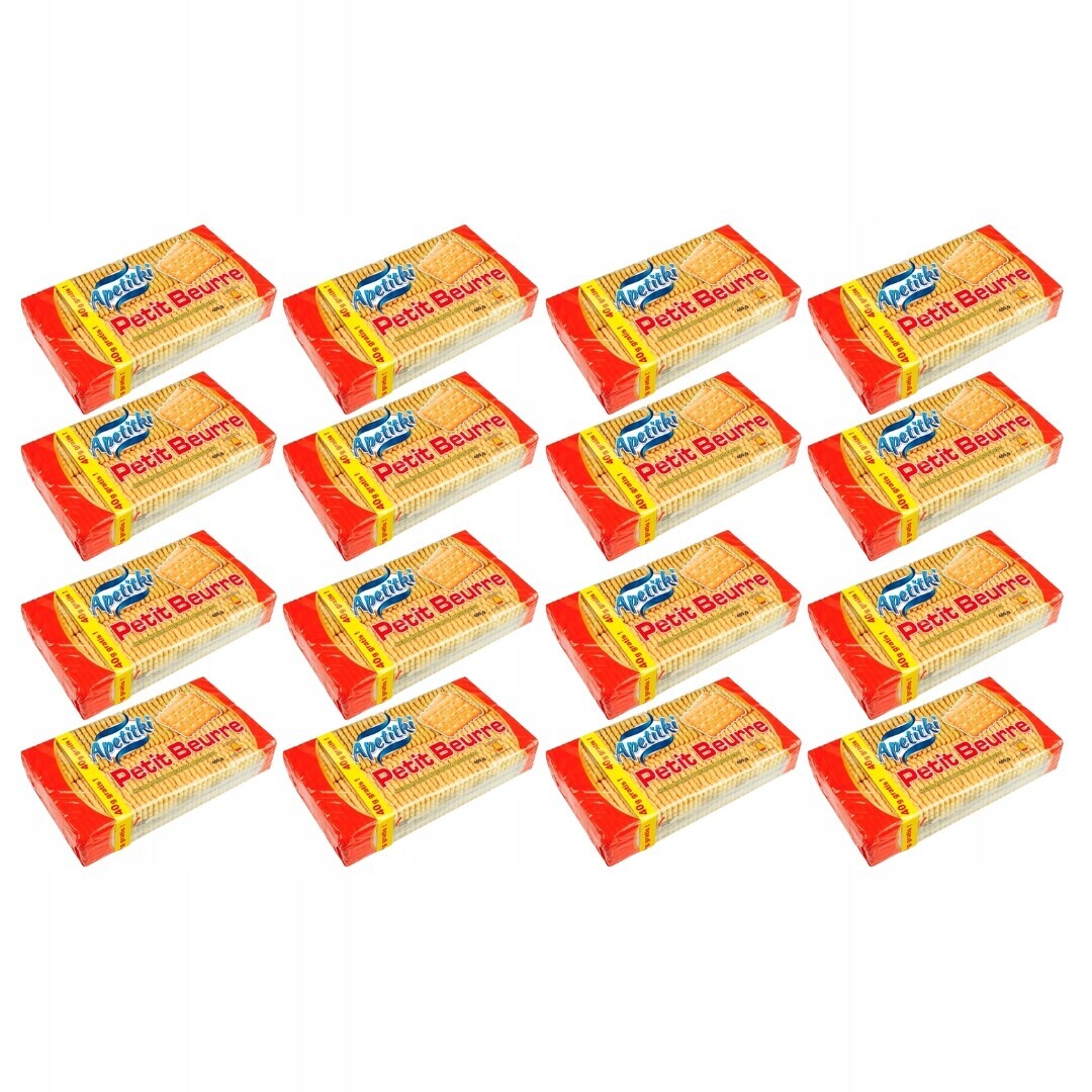 Apetitky Petit Beurre Sušenky 400 g x 16 kusů
