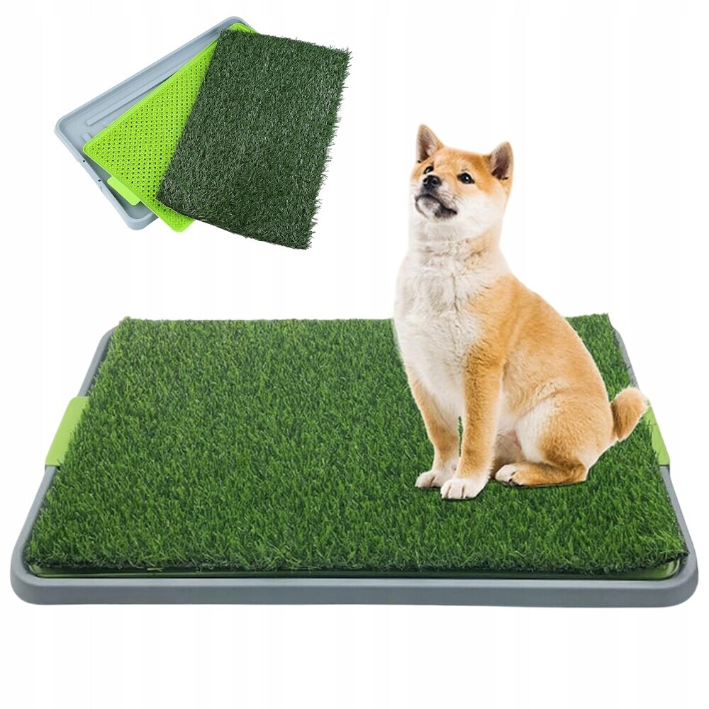 Záchod S Trávou Pro Psy A Štěňata Podložka Na Učení 68X41.5X3 CM 3 Vrstvy