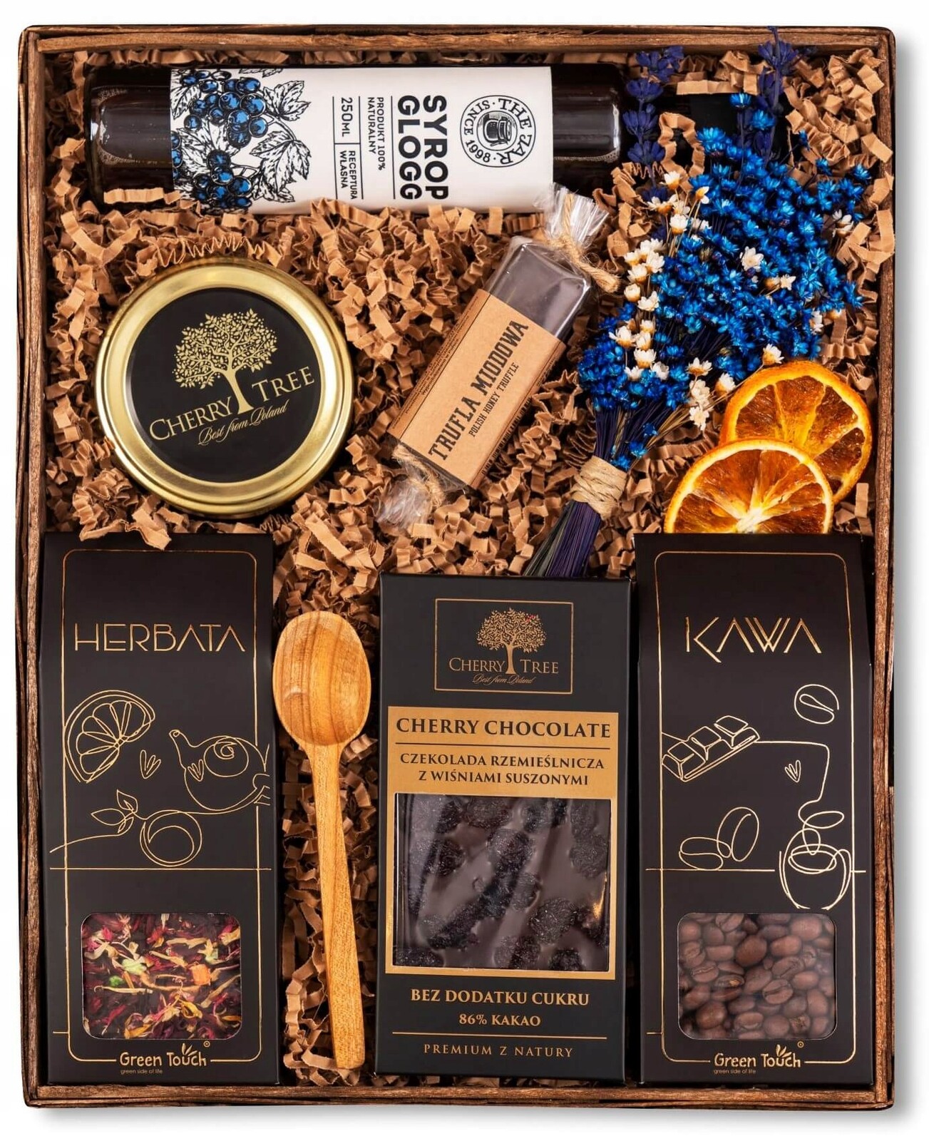 Velký Dárkový Koš Set Čaj Káva Lanýž Zavařenina K Narozeninám Svatba