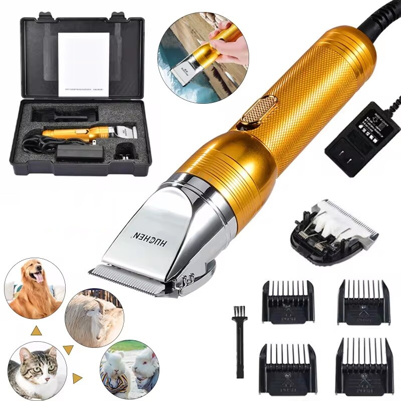 Zastřihovač Holení Psů Zvířat Zastřihovač 380W Výkonný Set v2.0