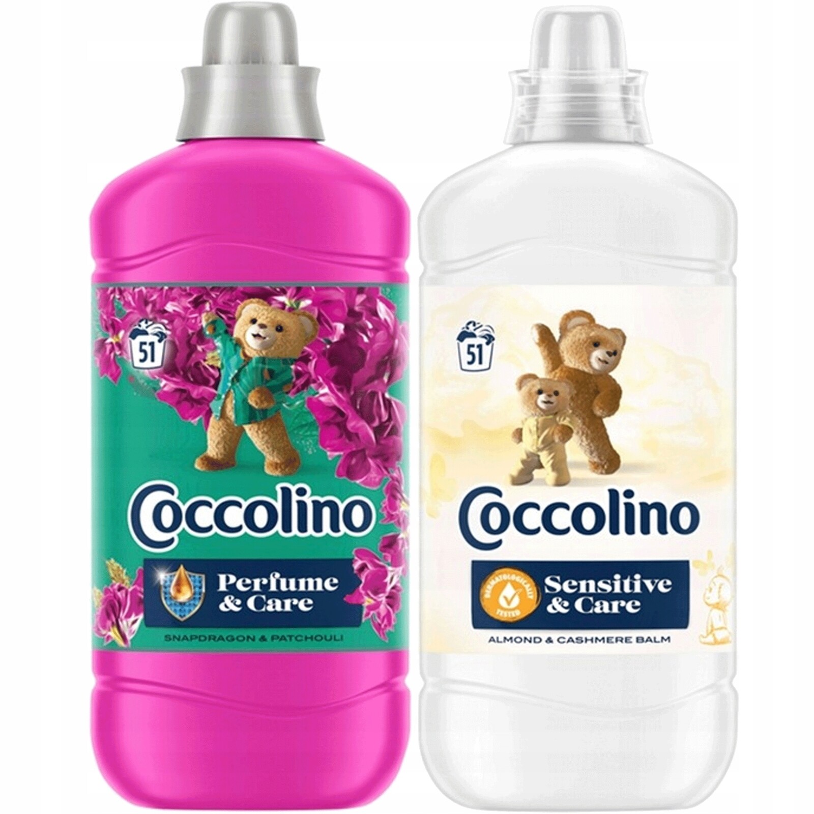 Coccolino Creations Sada balzámů Snapdragon a kašmír 1,275 l x 2 MIX 2,55 l