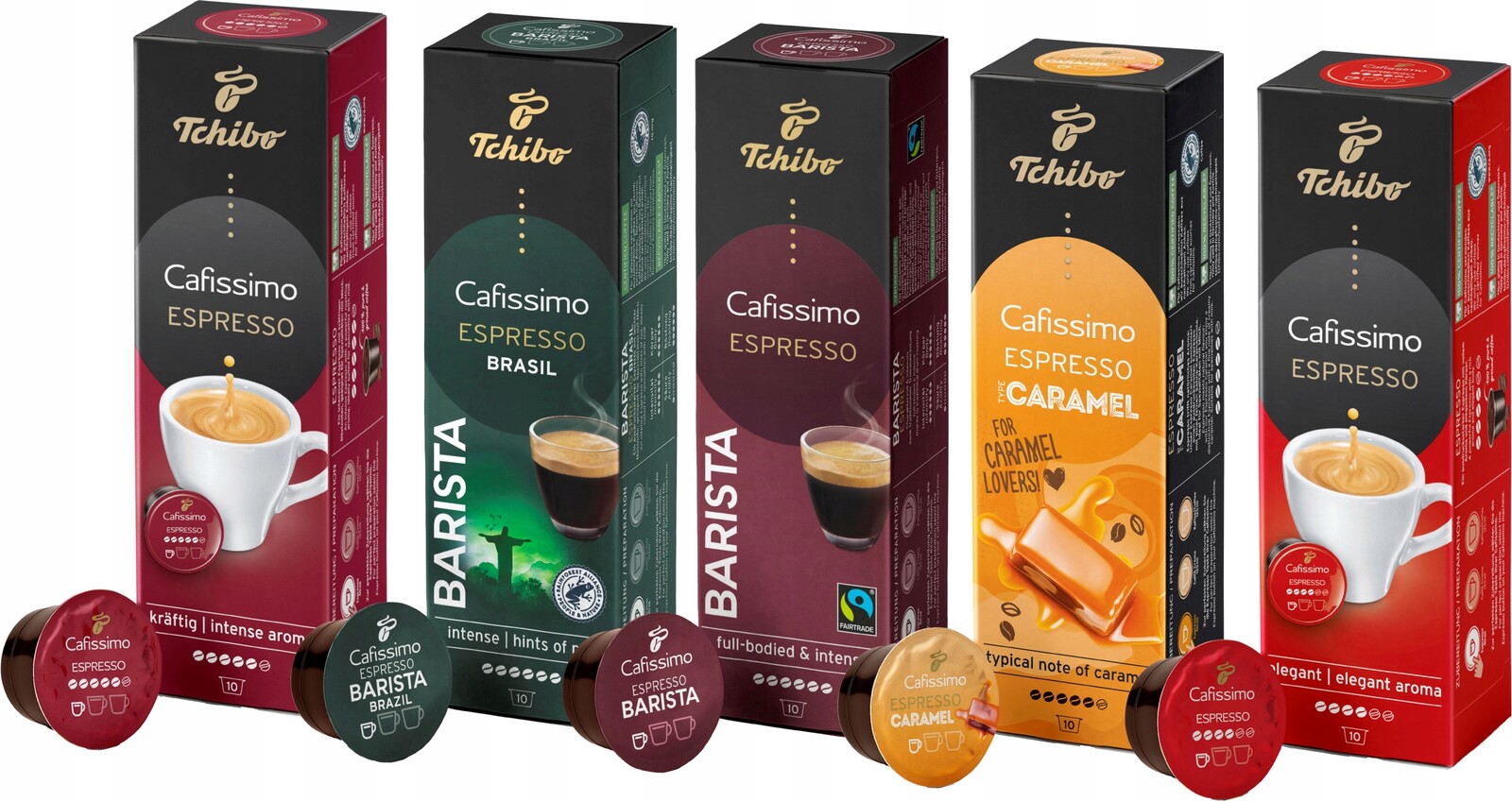 Kapsle Tchibo Cafissimo Sada 50 ks Espresso
