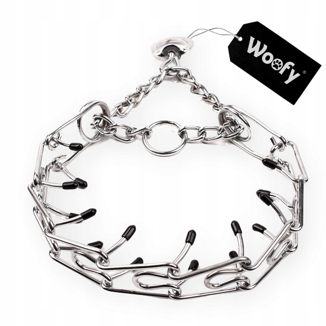 Kovový výcvikový obojek pro psa Woofy vel. M