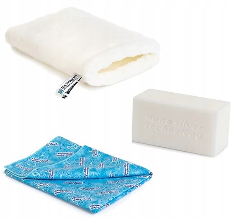 Univerzální sada Rukavice M Sunbeam Bílé mýdlo 100 g Raypath