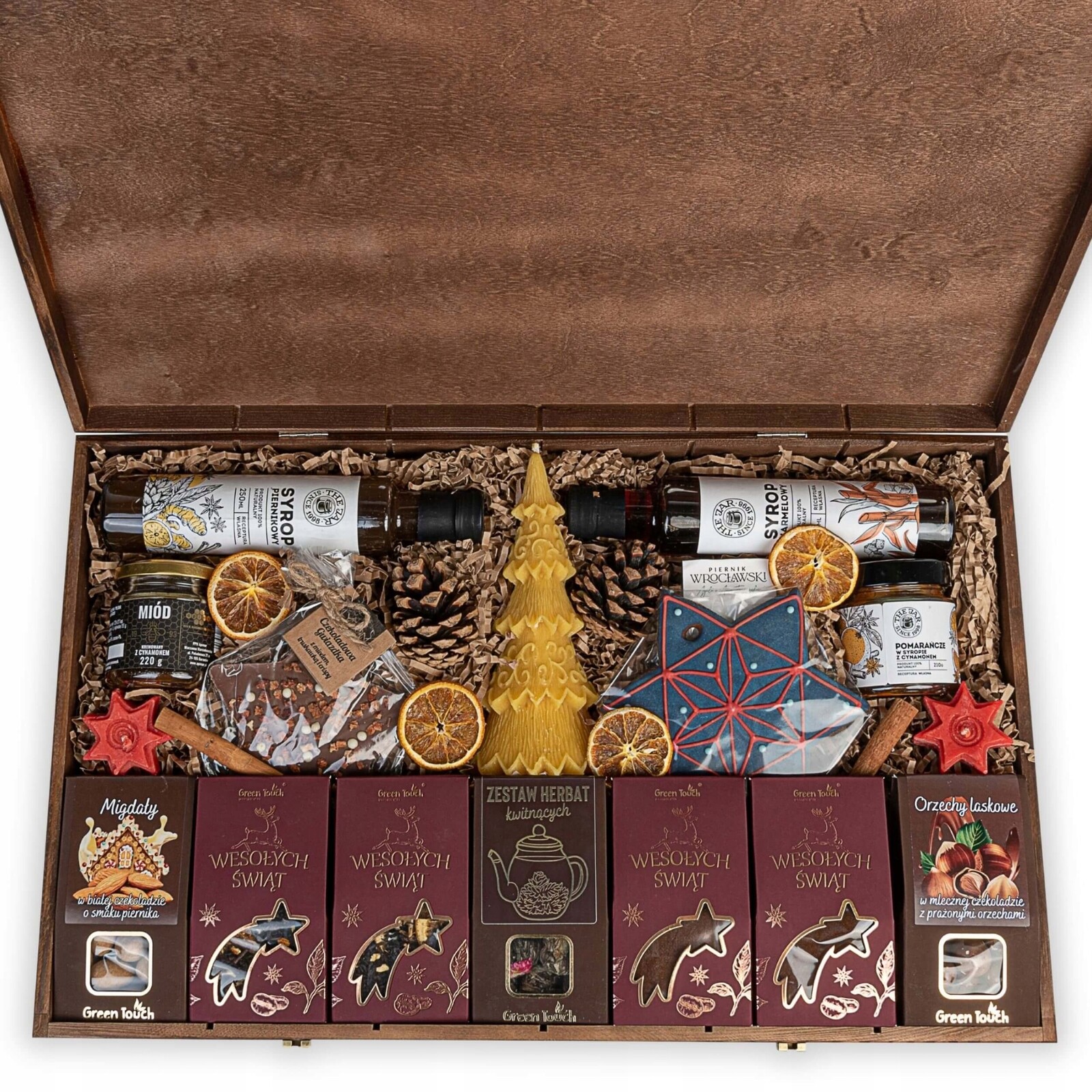 Velká Vánoční Dárková Krabička Sada 16 Produktů Dárek K Vánocům