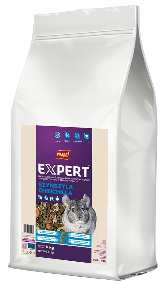 Vitapol Expert krmivo pro činčily 5 kg