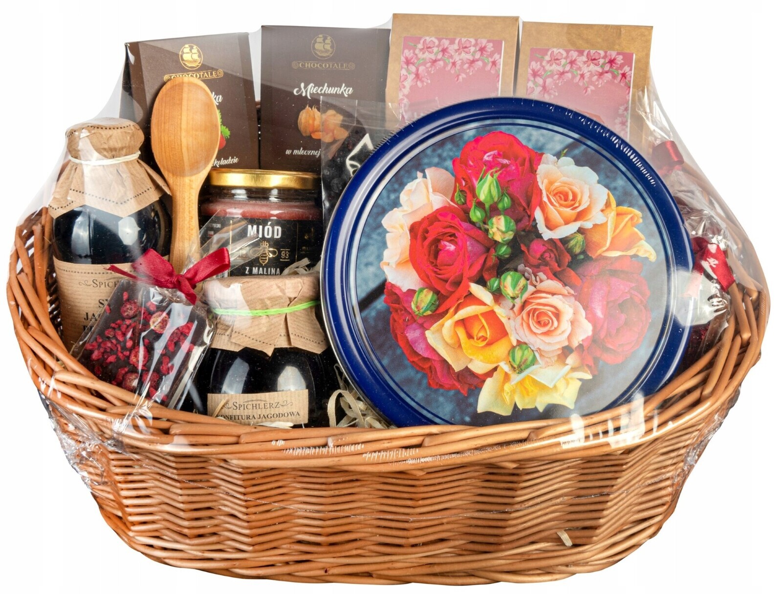 Dárkový Koš Hotový Velký Dárek Sada Čajů K Narozeninám Pro Maminku