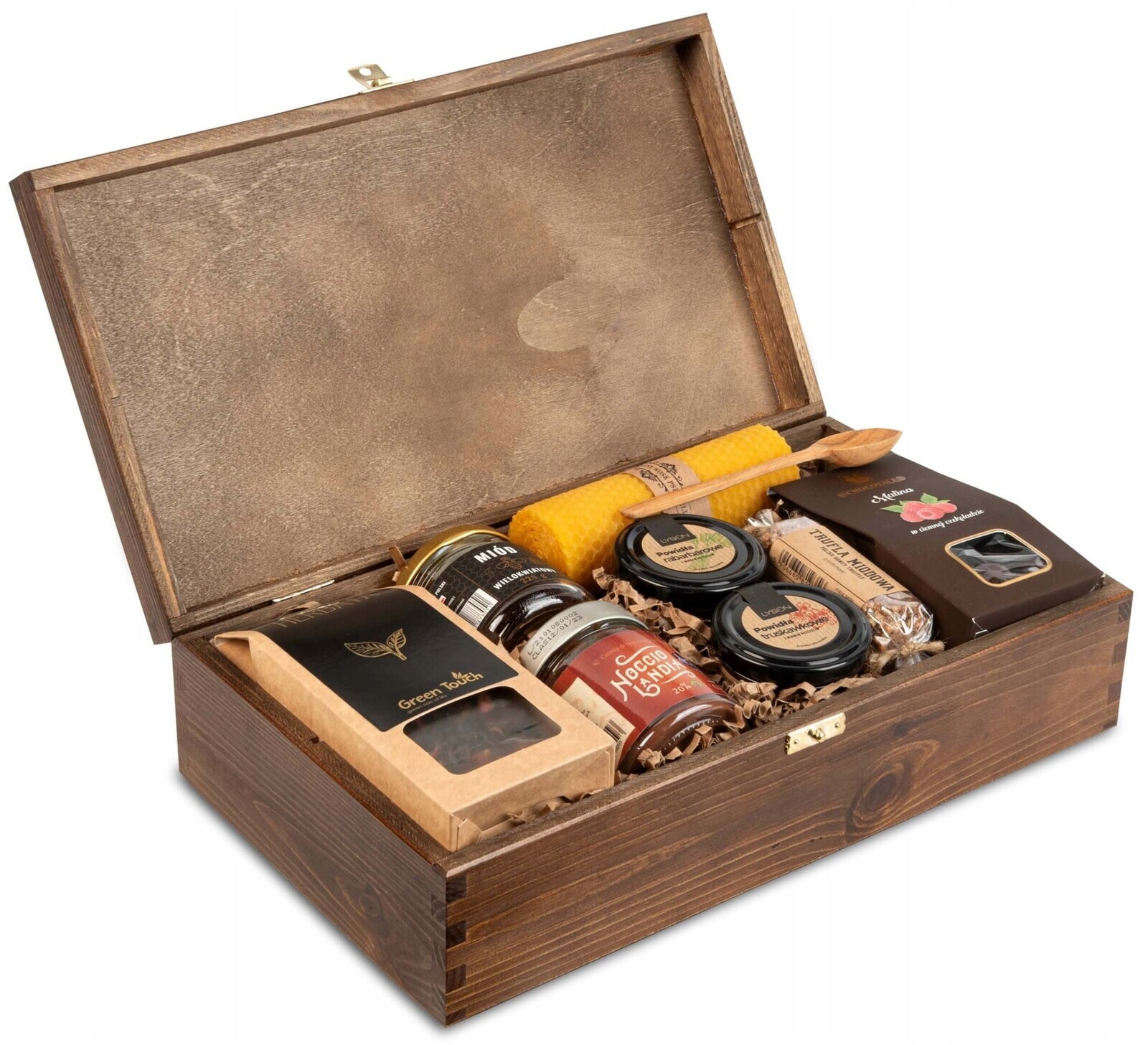 Dárková Krabička Set Čaj Sladkosti Deluxe Dárek K Narozeninám Svatba