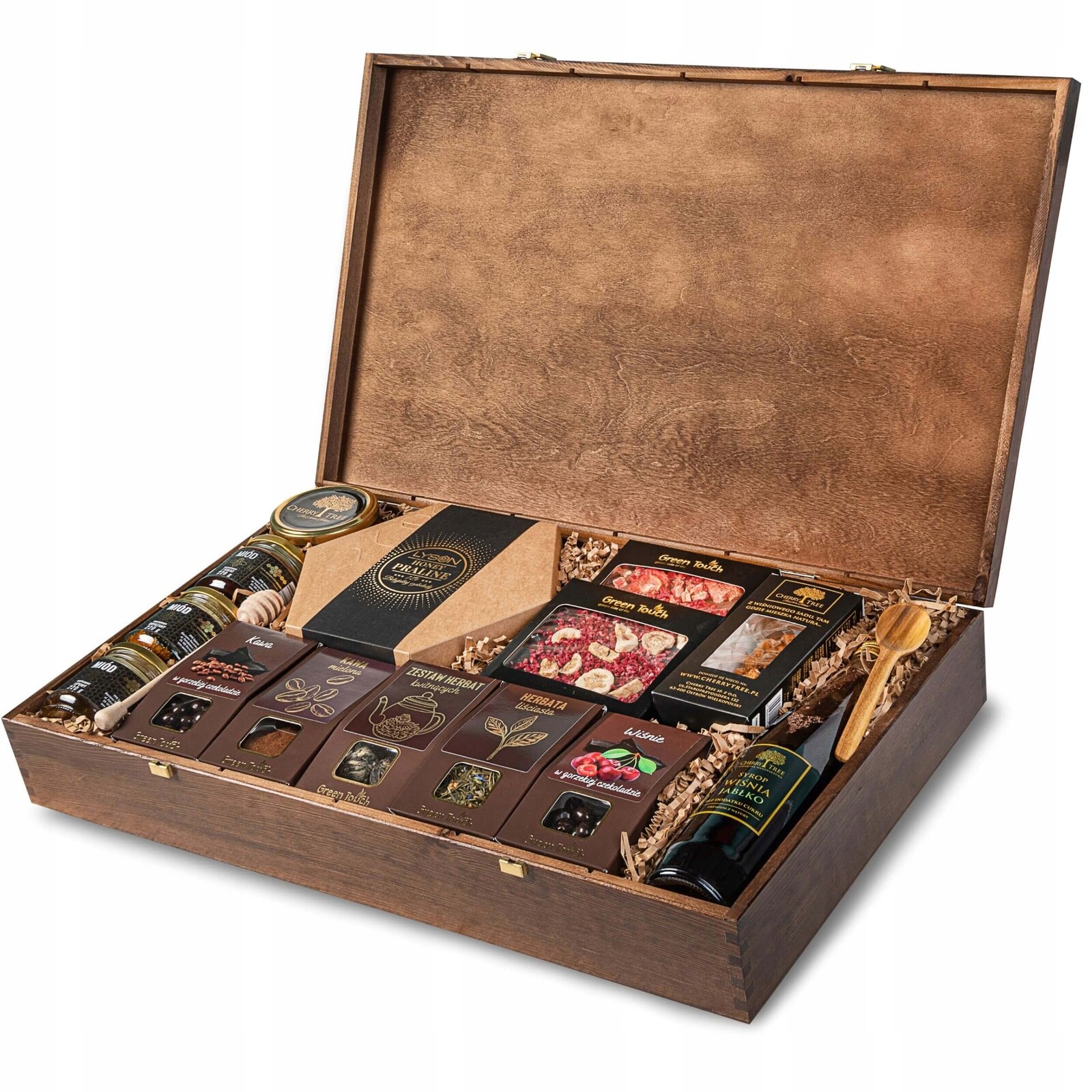 Dárková Sada Velká Krabička 16 Produktů Čaj Med Narozeniny Výročí