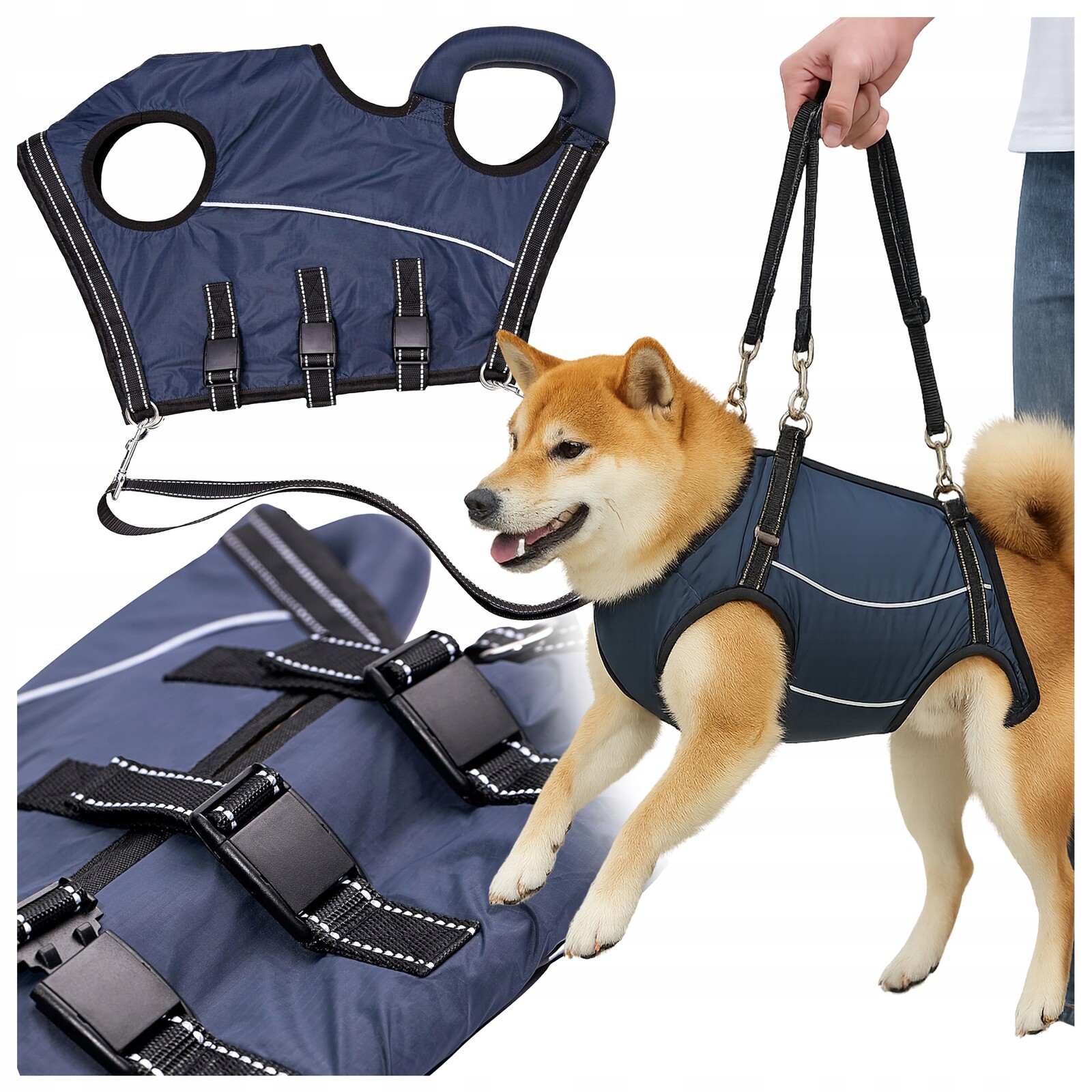 Postroj Pro Psa Rehabilitační postroj pro zvedání zvířat Nosítko Xs