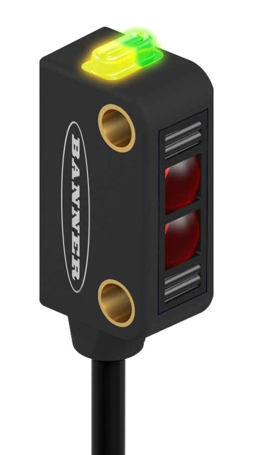 Banner Engineering Q12Ab6Ff50Q. Photo Sensor, 50Mm, Npn/pnp Lo, 10-30V