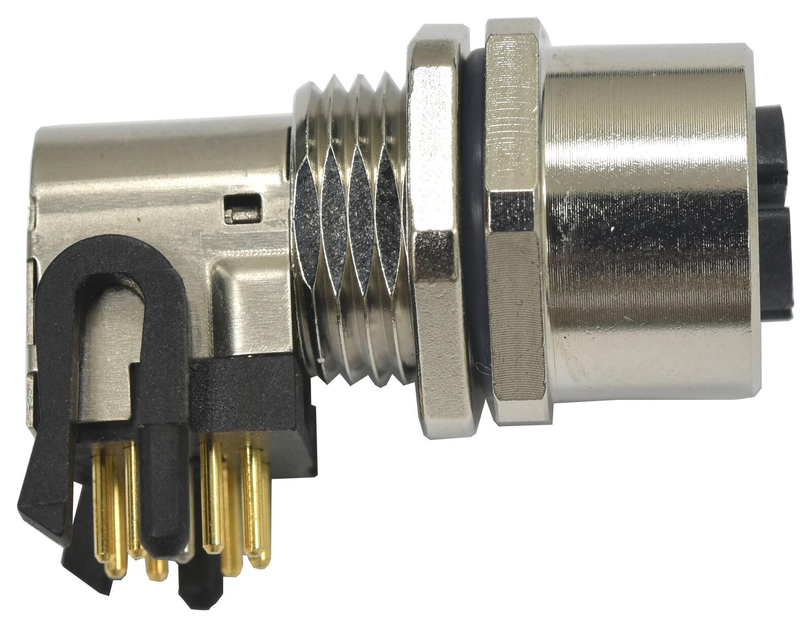 Amphenol Ltw Msxs-08Pffr-Sh70031 Sensor Connector, M12, 8P, Female, Panel