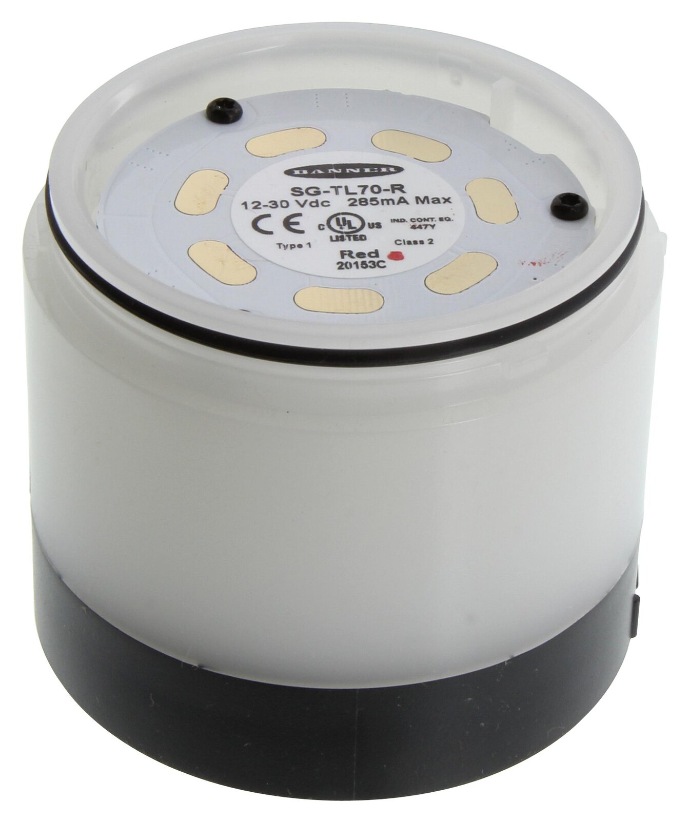 Banner Engineering Sg-Tl70-R. Light Module, Flashing/steady, Red, 70Mm