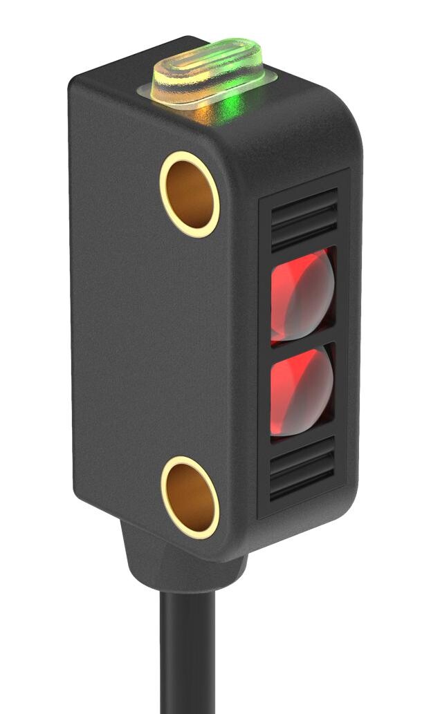 Banner Engineering Dq12Rb6Ff50 Photosensor, Fixed Field, 50Mm, Npn/pnp