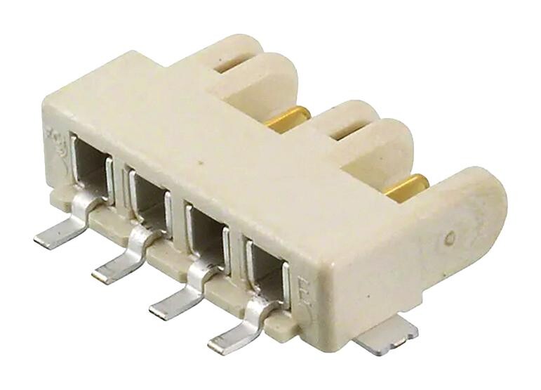 Amphenol Communications Solutions 10120045-401Lf Conn, Hermaphroditic, 4Pos, 1Row, 3Mm