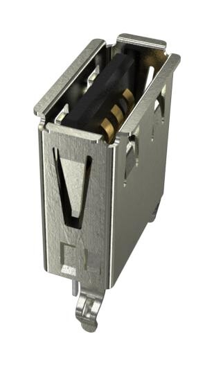 Amphenol Communications Solutions Ue27Ae5410H Usb Conn, 2.0 Type A, Rcpt, Th