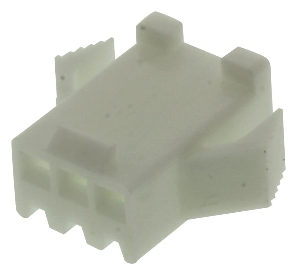 Jst / Japan Solderless Terminals Smp-03V-Nc Connector Housing, Plug, 3 Way, Plastic