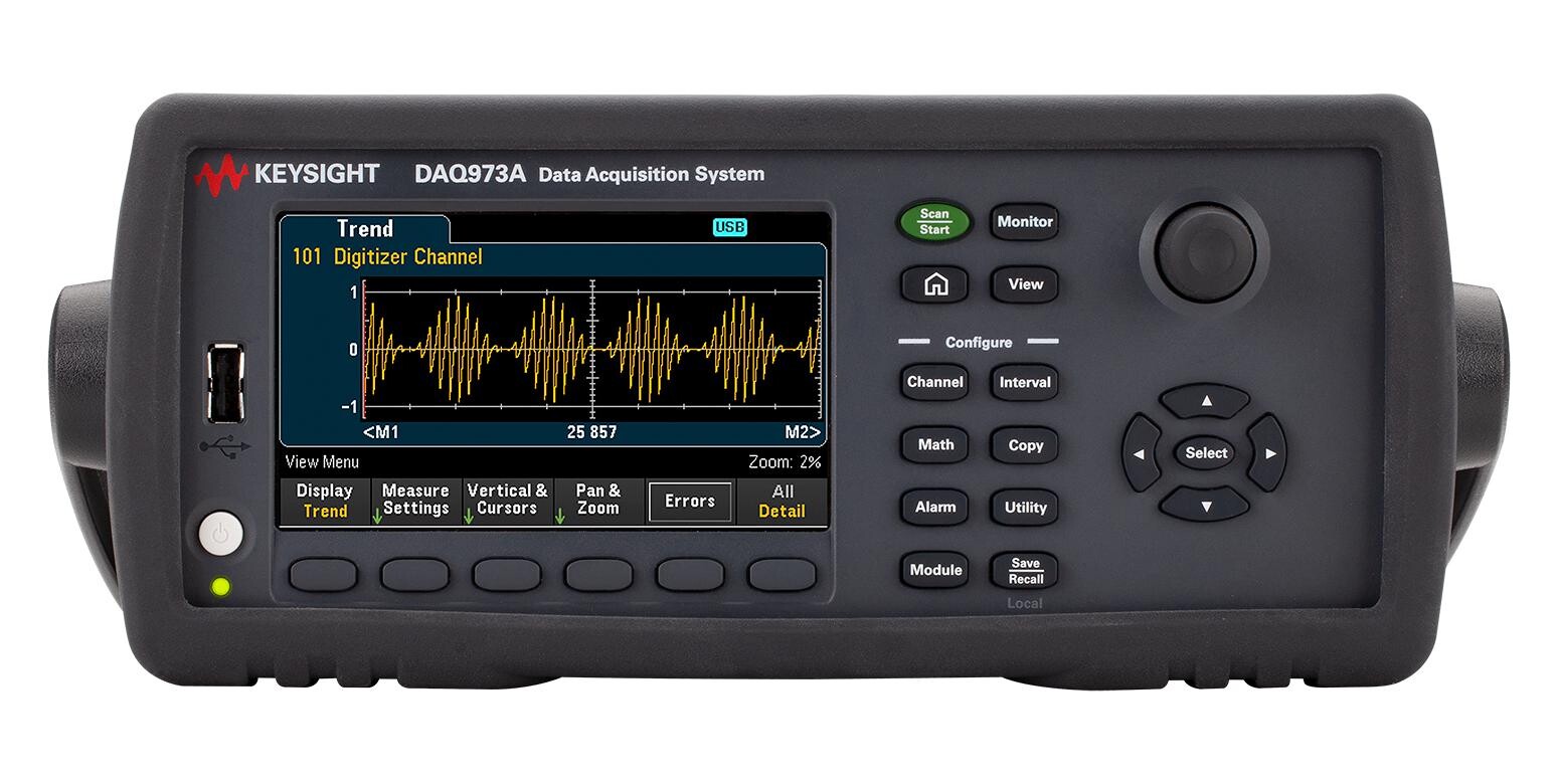 Keysight Technologies Daq973A Daq S/m Mainframe, 120Ch, Usb/lan/gpib
