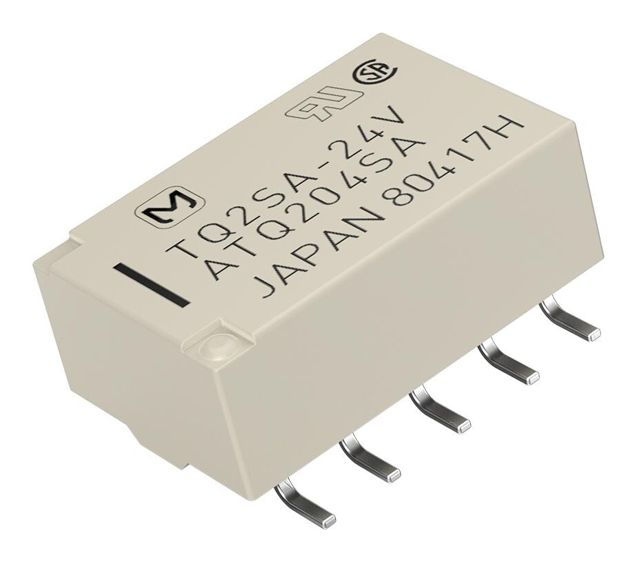 Panasonic Tq2Sa-12V-Z Signal Relay, Dpdt, 12Vdc, 1A, Smd