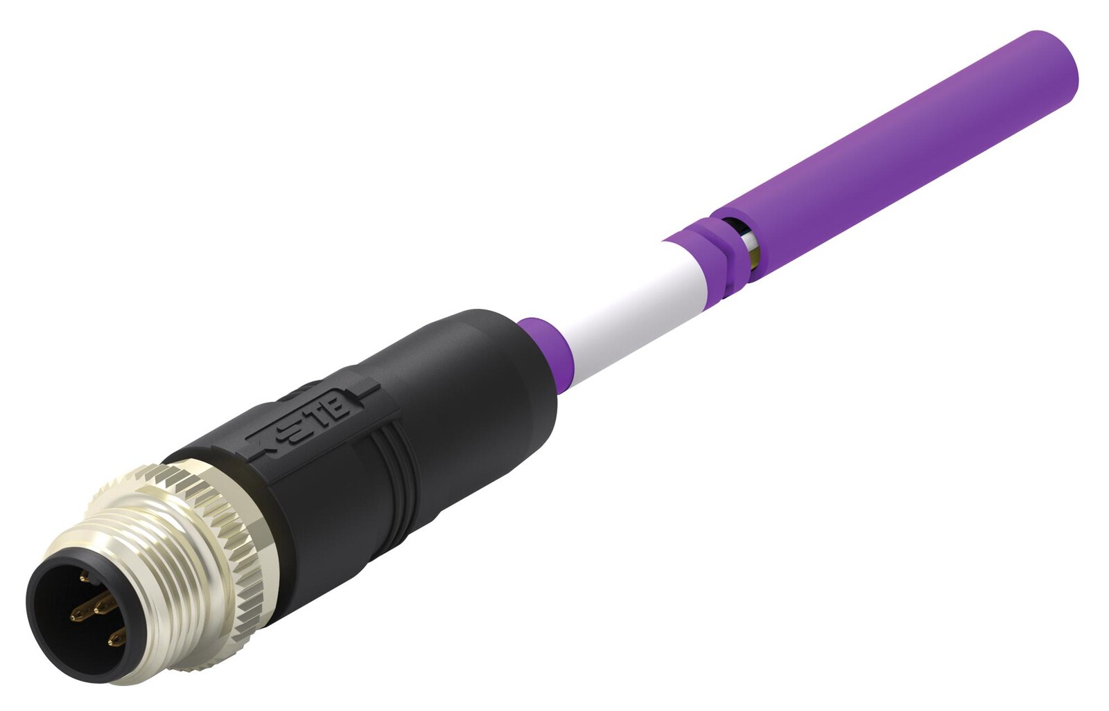 Te Connectivity Taa751A1611-002 Sensor Cord, 5P M12 Plug-Free End, 3.3'