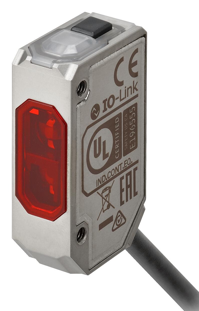 Omron Industrial Automation E3As-L80Md 2M Photo Sensor, Background Suppress, 80Mm